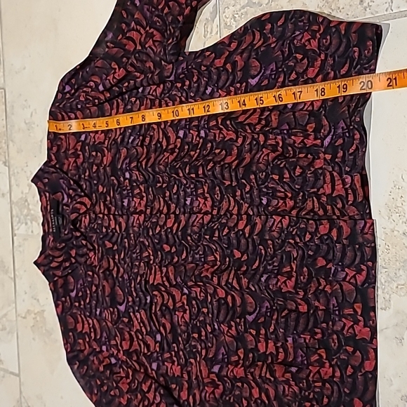 All Saints patterned silk blouse - Picture 9 of 11